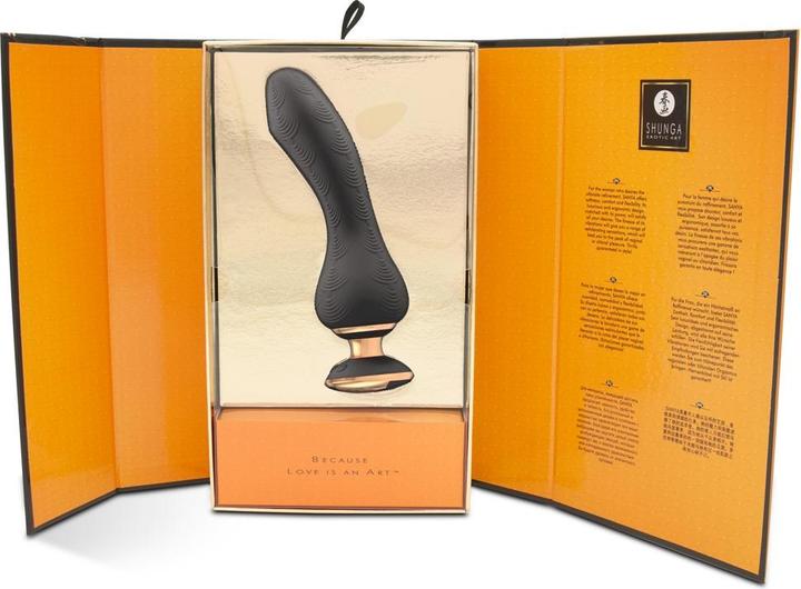 Immagine prodotto Shunga Massaggiatore intimo Sanya nero