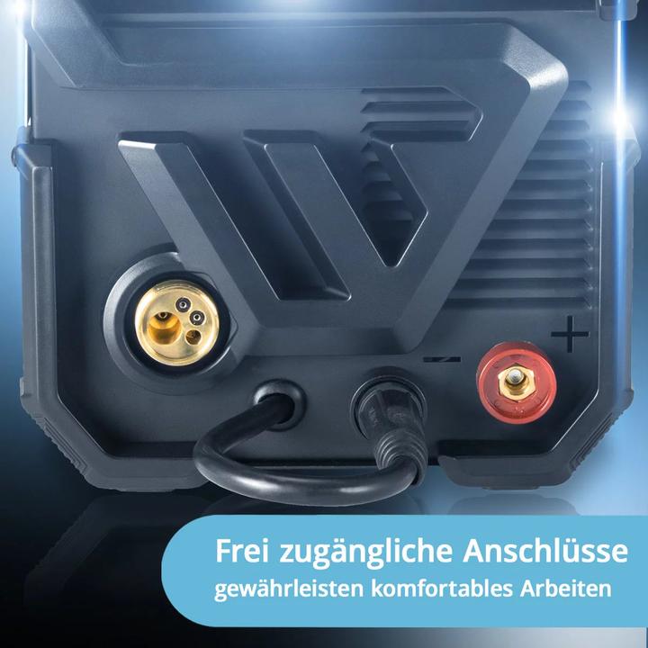 Actual product image Stahlwerk Welding machine MIG MAG 200 ST IGBT shielding gas with 200 amps MMA E-Hand