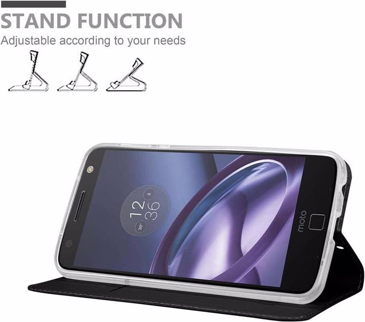 Actual product image Cadorabo Book Classy Style Cover (Motorola Moto Z Play)