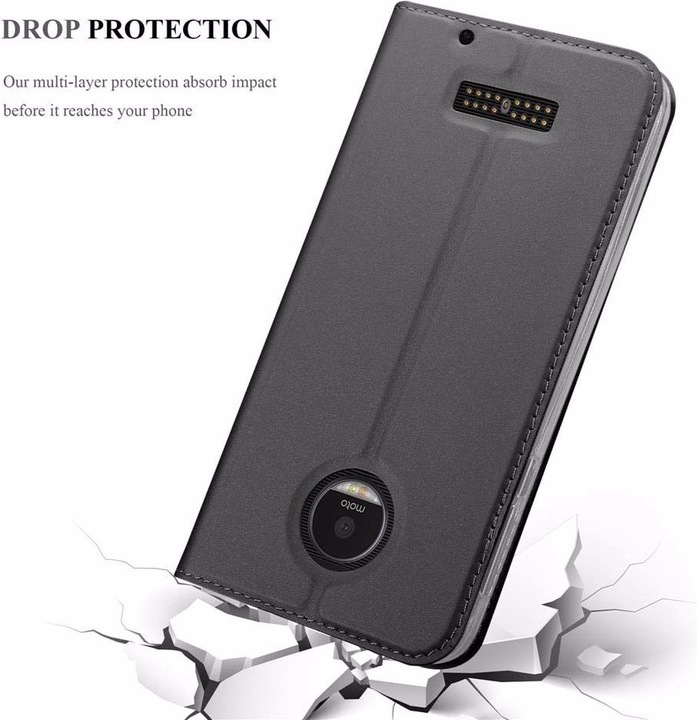 Produktbild Cadorabo Book Classy Style Cover (Motorola Moto Z Play)