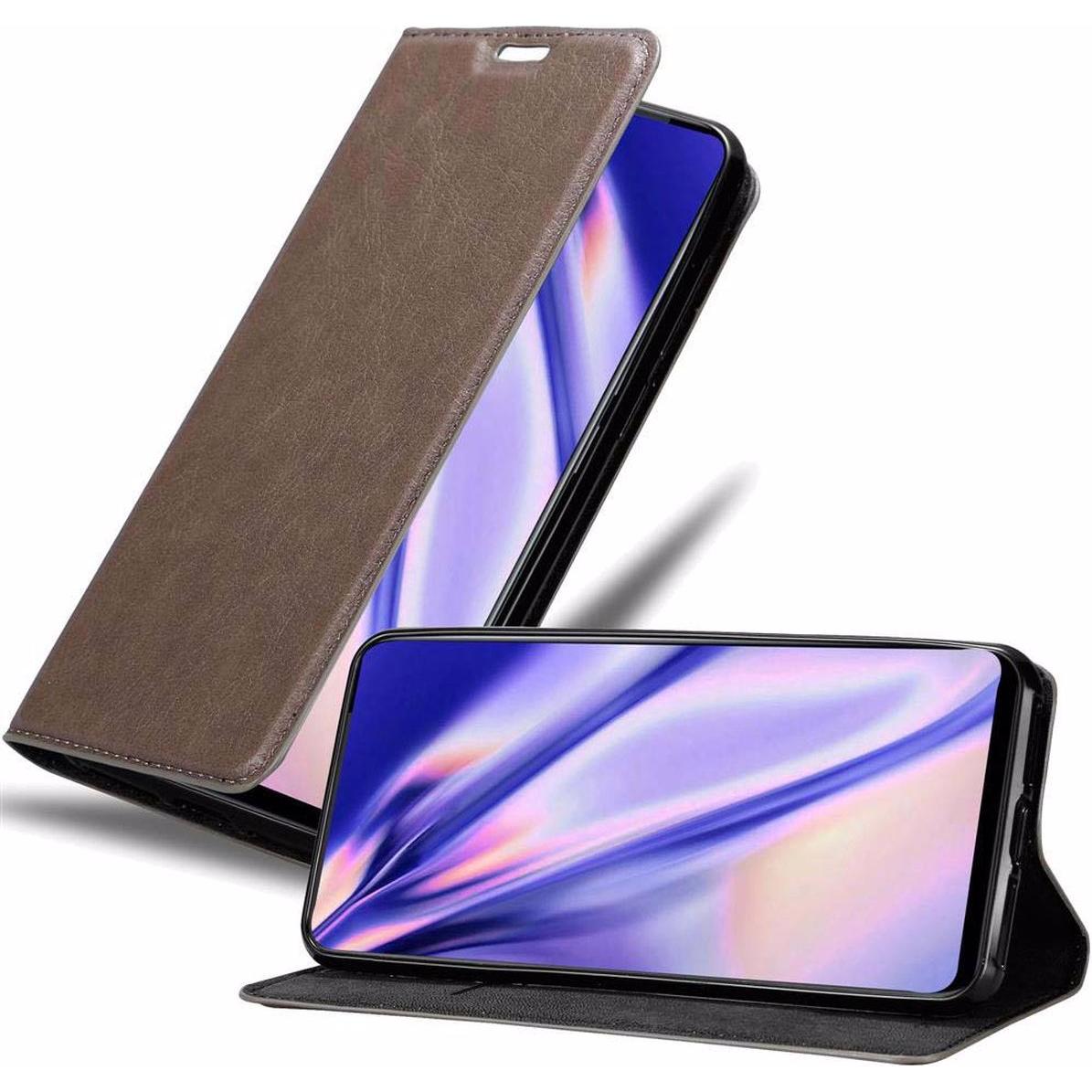 Thumbnail - Cadorabo Book Invisible Magnet Cover (Vivo Nex), Smartphone Hülle, Braun