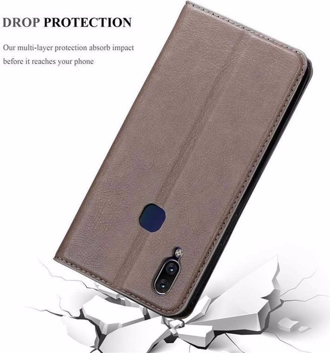 Actual product image Cadorabo Book Invisible Magnet Cover (Vivo Nex)