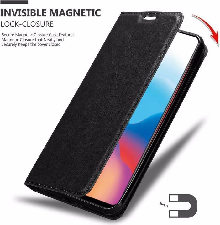 Productafbeelding Cadorabo Boek Onzichtbare Magneethoes (Vivo X21)