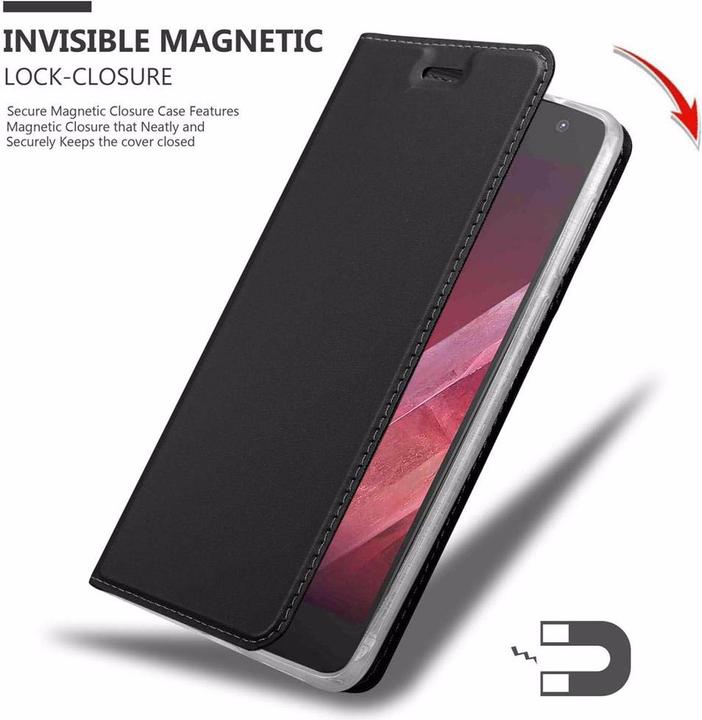 Actual product image Cadorabo Book Classy Style Cover (Motorola Moto Z2)