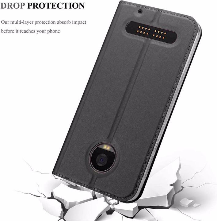 Actual product image Cadorabo Book Classy Style Cover (Motorola Moto Z2)