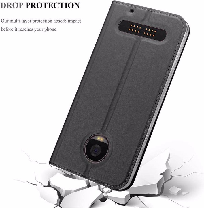 Produktbild Cadorabo Book Classy Style Cover (Motorola Moto Z2)