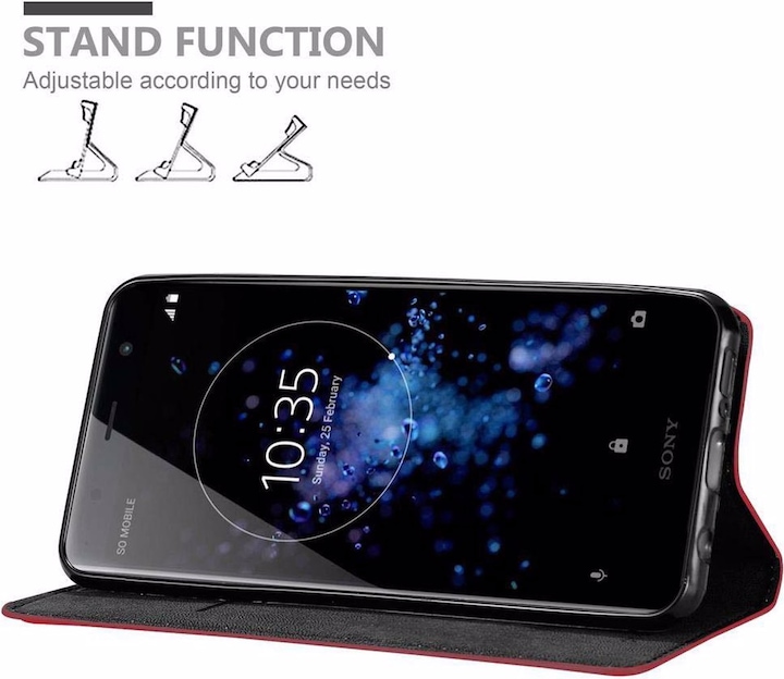 Produktbild Cadorabo Book Invisible Magnet Cover (Sony Xperia XZ2 Premium)