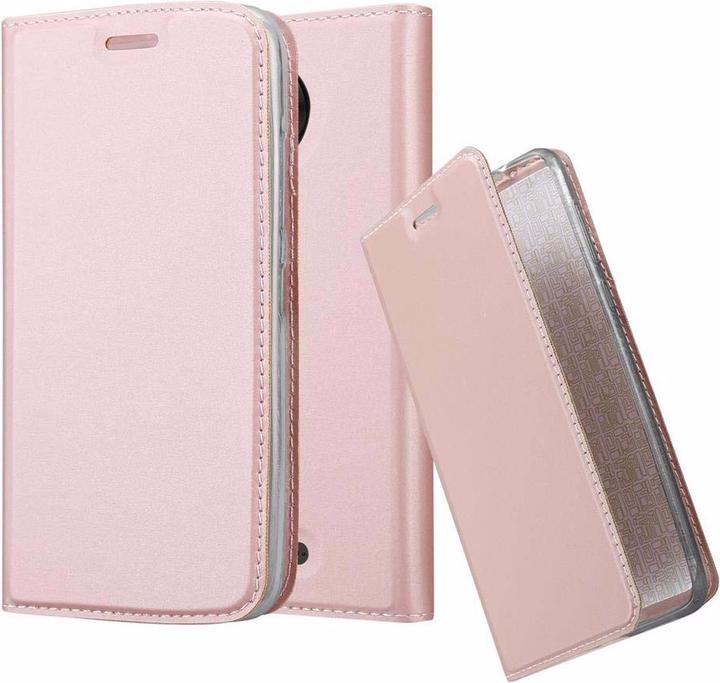 Actual product image Cadorabo Book Classy Style Cover (Motorola Moto C Plus)
