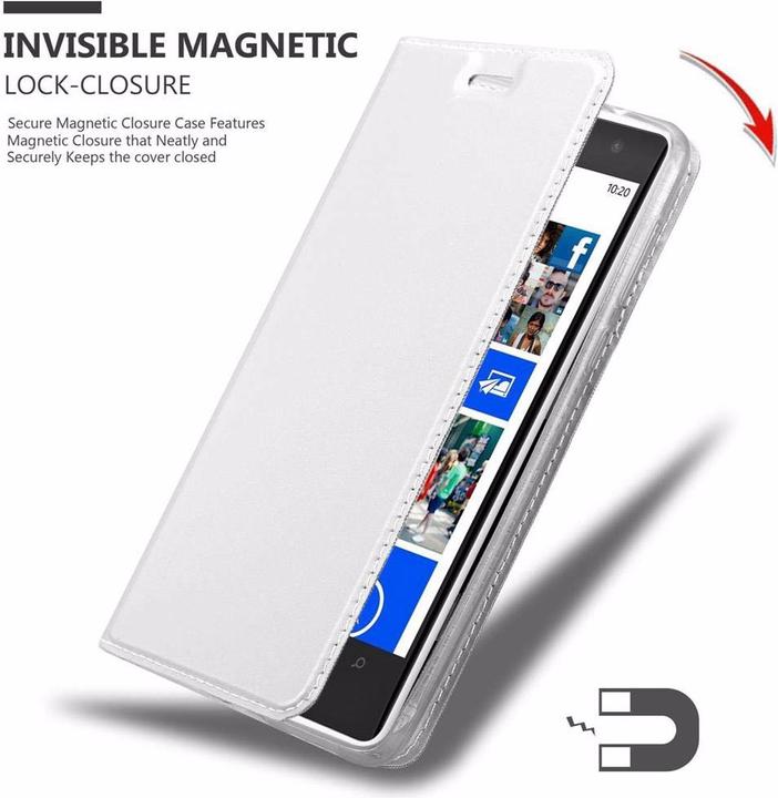 Actual product image Cadorabo Book Classy Style Cover (Nokia Lumia 1020)