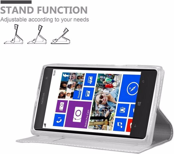 Actual product image Cadorabo Book Classy Style Cover (Nokia Lumia 1020)