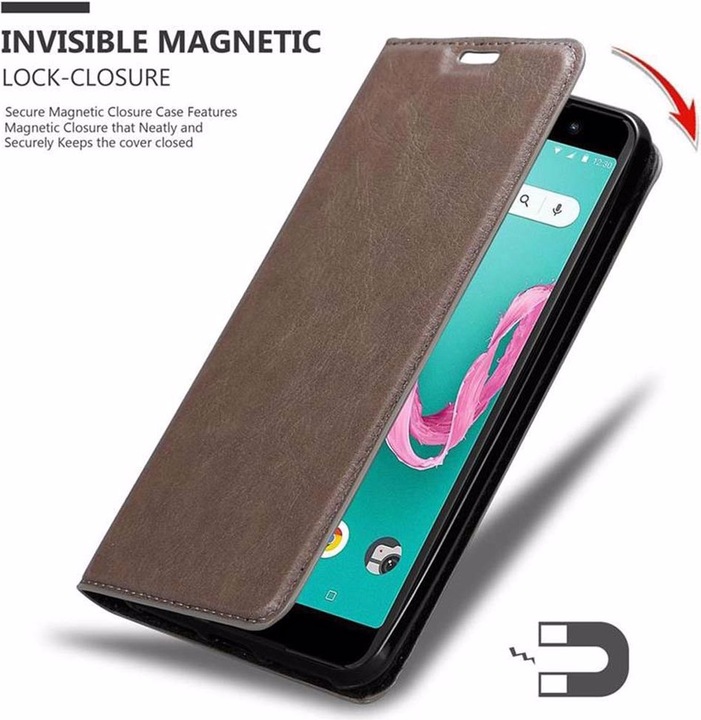 Actual product image Cadorabo Book Invisible Magnet Cover (Lenny 5)