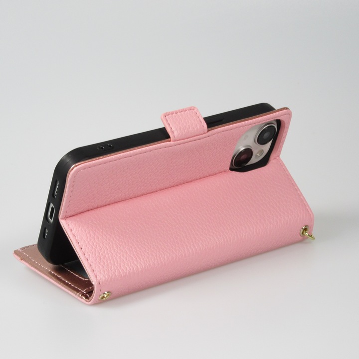 Immagine prodotto PhoneLook Fourre Flip Wallet en cuir végétal avec portefeuille et fermeture magnétique (Apple iPhone 15)