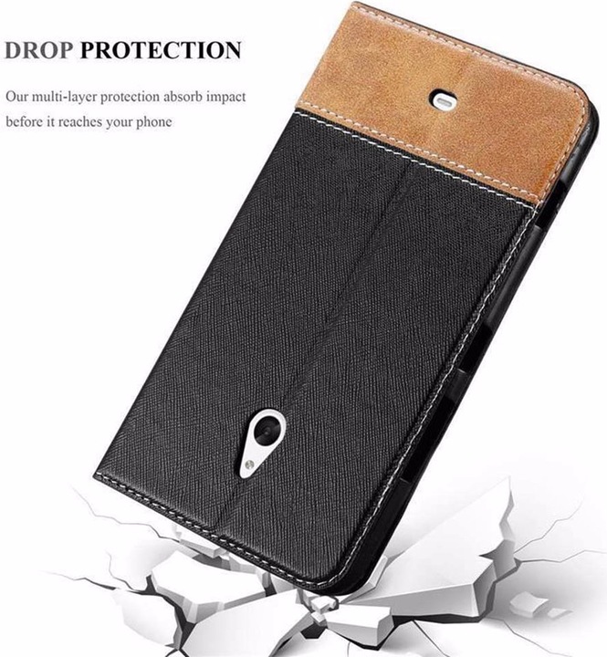 Actual product image Cadorabo Book X Wallet Cover (Nokia Lumia 1320)