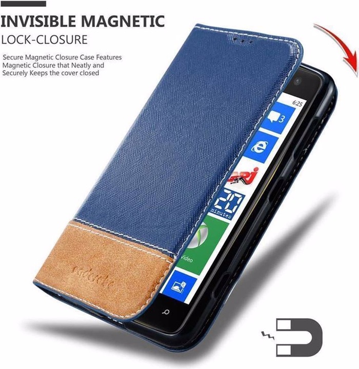 Produktbild Cadorabo Book X-Wallet Cover (Nokia Lumia 625)