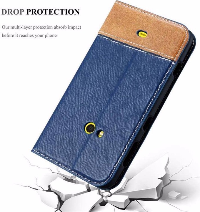 Produktbild Cadorabo Book X-Wallet Cover (Nokia Lumia 625)