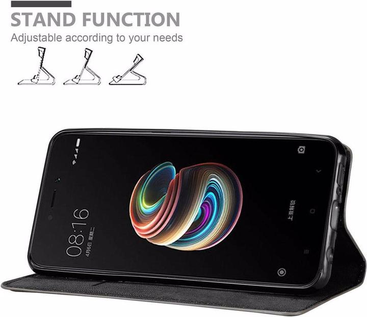 Actual product image Cadorabo Book Invisible Magnet Cover (Xiaomi Redmi 5A)