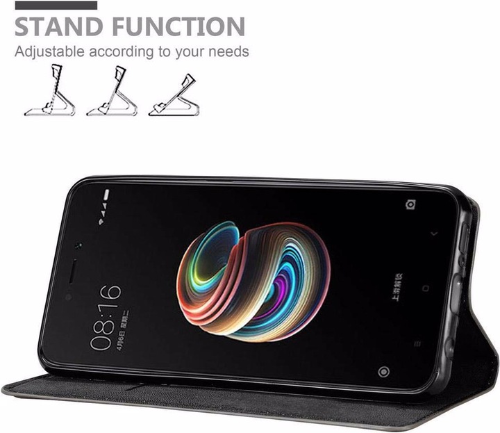 Actual product image Cadorabo Book Invisible Magnet Cover (Xiaomi Redmi 5A)
