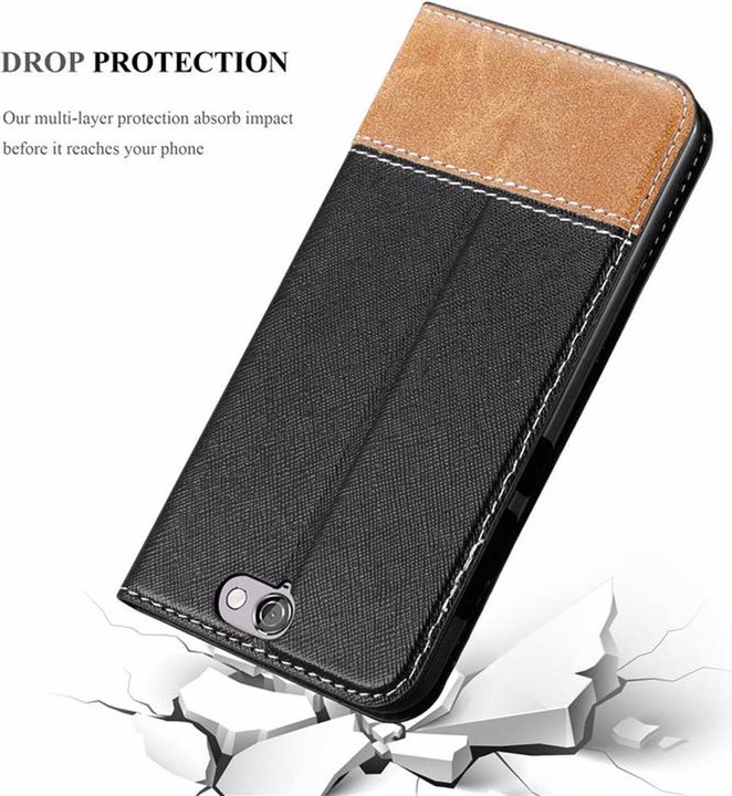 Actual product image Cadorabo Book X Wallet Cover (HTC One A9)