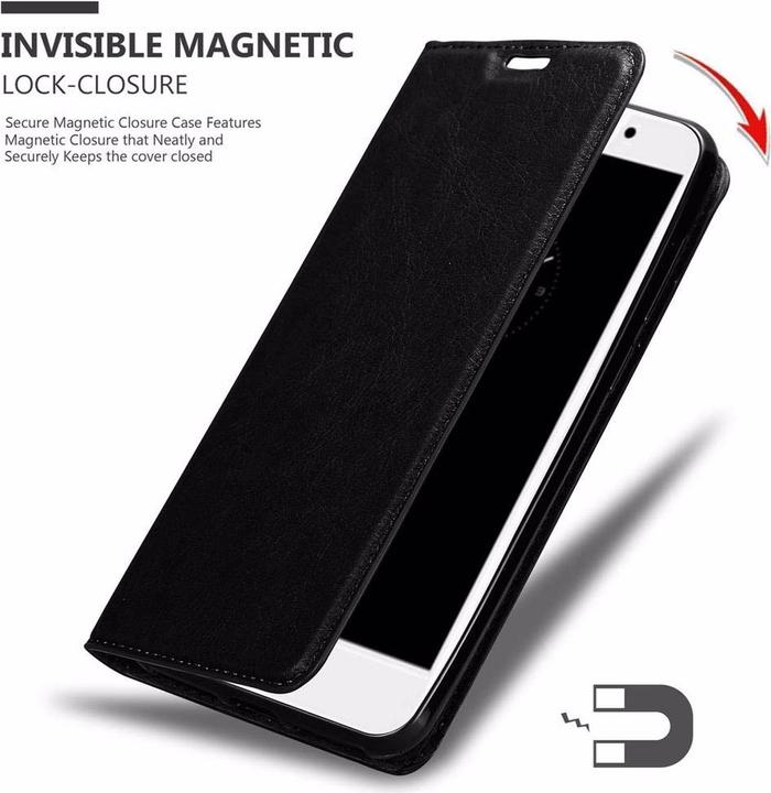 Actual product image Cadorabo Book Invisible Magnet Cover (Huawei Enjoy 7 Plus)