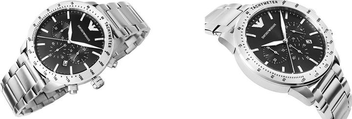 Image du produit Emporio Armani Mario (Montre analogique, Chronographe, 43 mm)