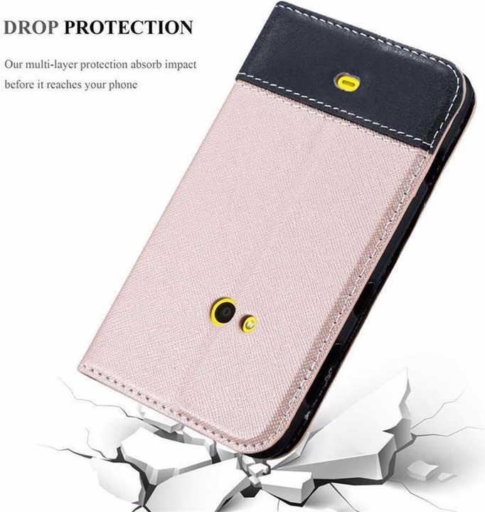 Actual product image Cadorabo Book X Wallet Cover (Nokia Lumia 625)