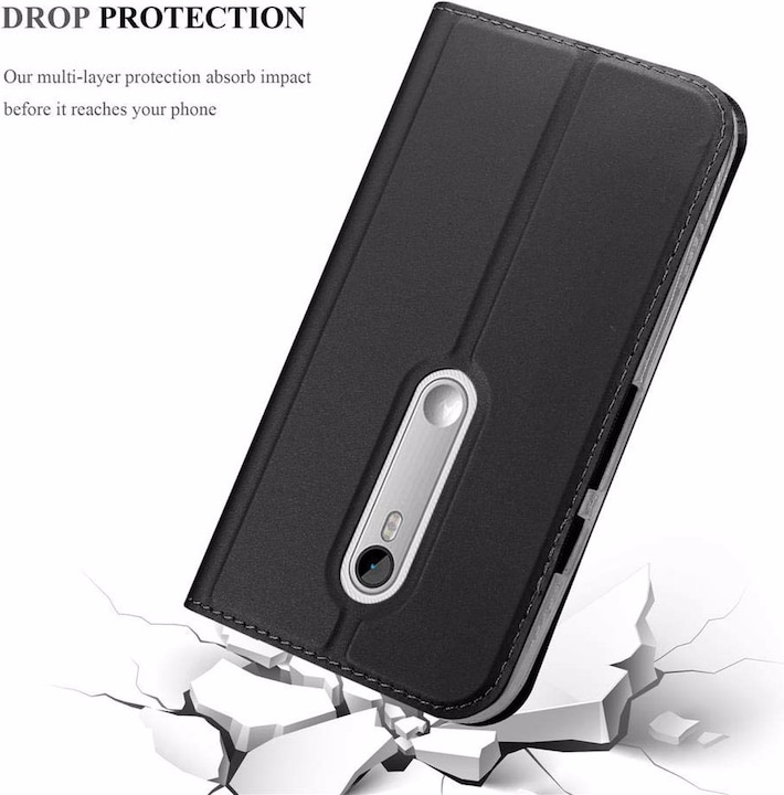 Produktbild Cadorabo Book Classy Style Cover (Motorola Moto G3)