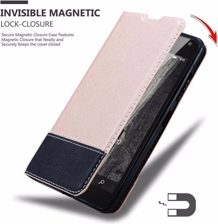 Actual product image Cadorabo Book X Wallet Cover (Microsoft Lumia 650)