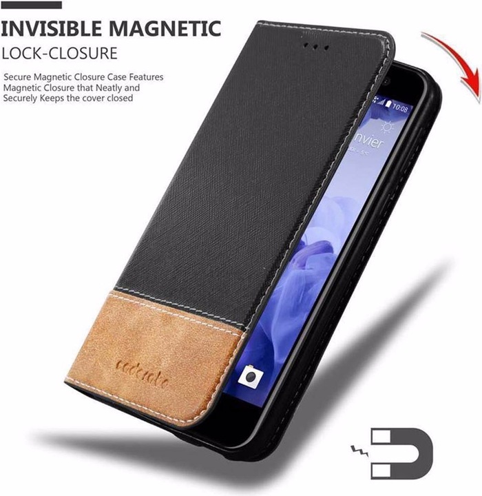 Actual product image Cadorabo Book X Wallet Cover (HTC U Play)