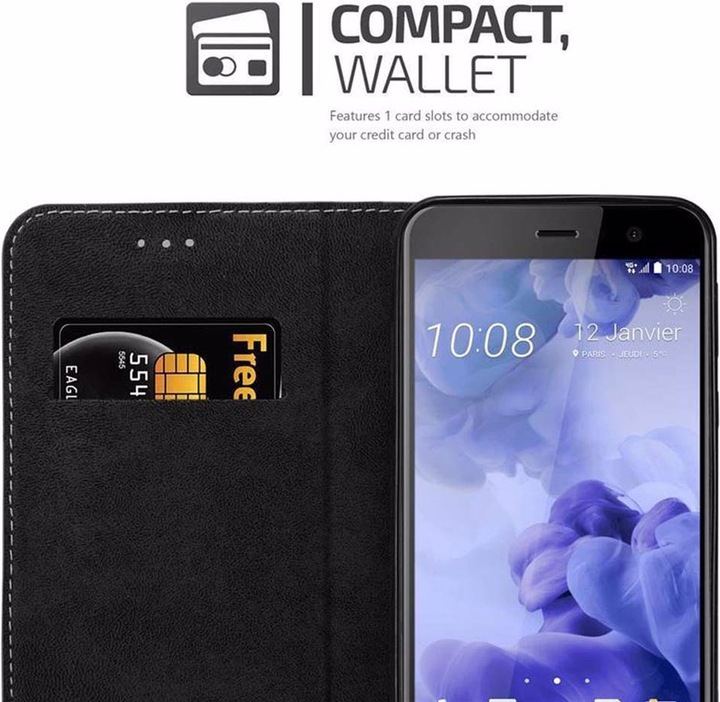 Actual product image Cadorabo Book X Wallet Cover (HTC U Play)