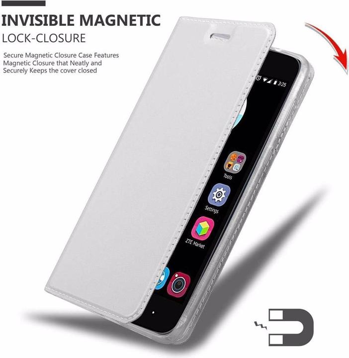 Actual product image Cadorabo Book Classy Style Cover (ZTE Blade V8 Mini)