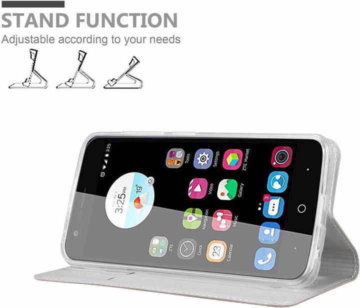 Actual product image Cadorabo Book Classy Style Cover (ZTE Blade V8 Mini)