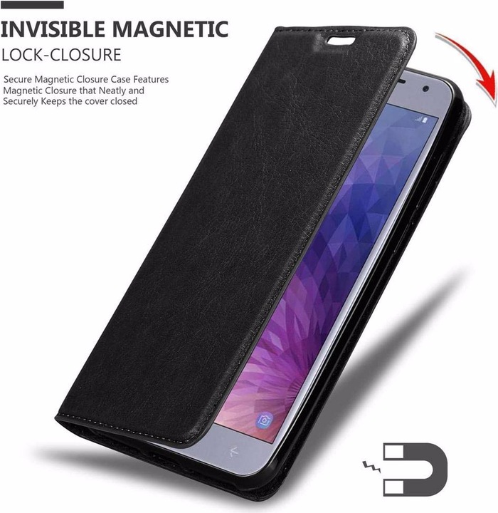 Produktbild Cadorabo Book Invisible Magnet Cover (Samsung Galaxy J4 (2018))