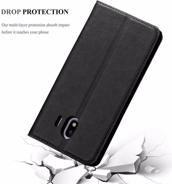 Produktbild Cadorabo Book Invisible Magnet Cover (Samsung Galaxy J4 (2018))