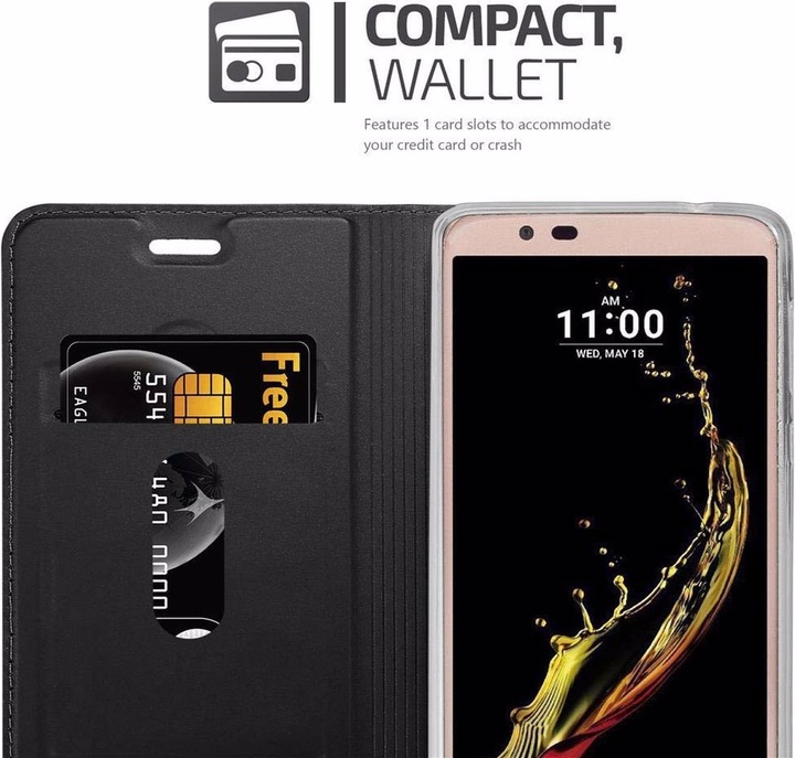 Produktbild Cadorabo Book Classy Style Cover (LG K10)