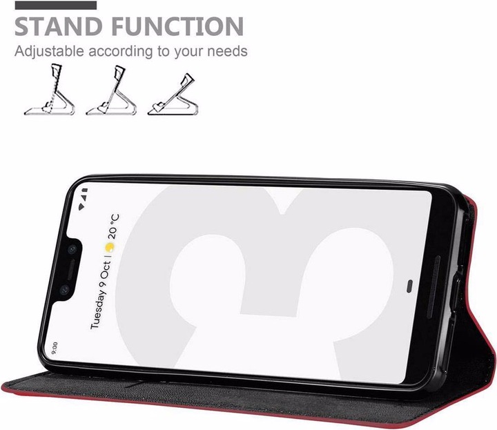 Actual product image Cadorabo Book Invisible Magnet Cover (Google Pixel 3 XL)