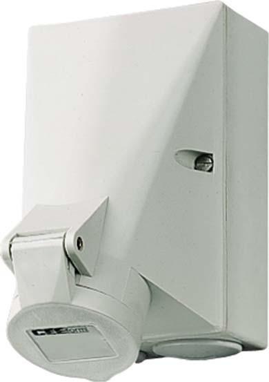 Produktbild Mennekes MEN 591 32A2P12H50V Wanddose IP44