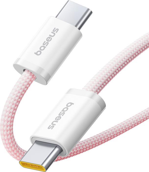 Produktbild Baseus USB-C to USB-C Cable Dynamic 4 Series, 100W, 5A, 2m, Pink (2 m, USB 4.0, 100 W)