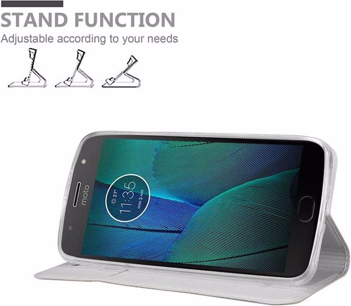Produktbild Cadorabo Book Classy Style Cover (Motorola Moto G5S)