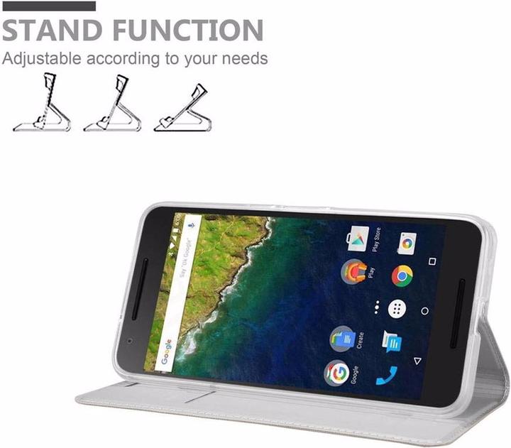 Actual product image Cadorabo Book Classy Style Cover (Google Nexus 6p)