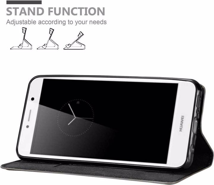 Actual product image Cadorabo Book Invisible Magnet Cover (Huawei Enjoy 7 Plus)