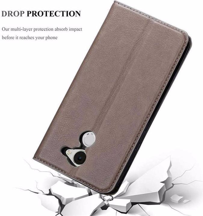 Actual product image Cadorabo Book Invisible Magnet Cover (Huawei Enjoy 7 Plus)