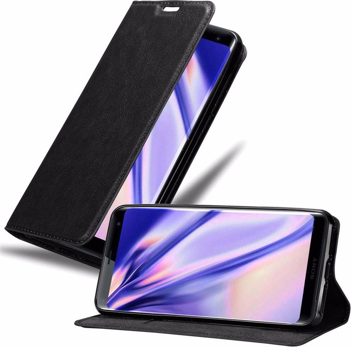 Actual product image Cadorabo Book Invisible Magnet Cover (Sony Xperia XZ3)