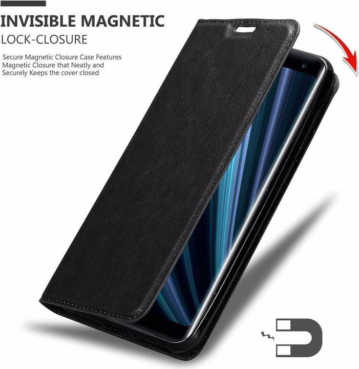 Produktbild Cadorabo Book Invisible Magnet Cover (Sony Xperia XZ3)