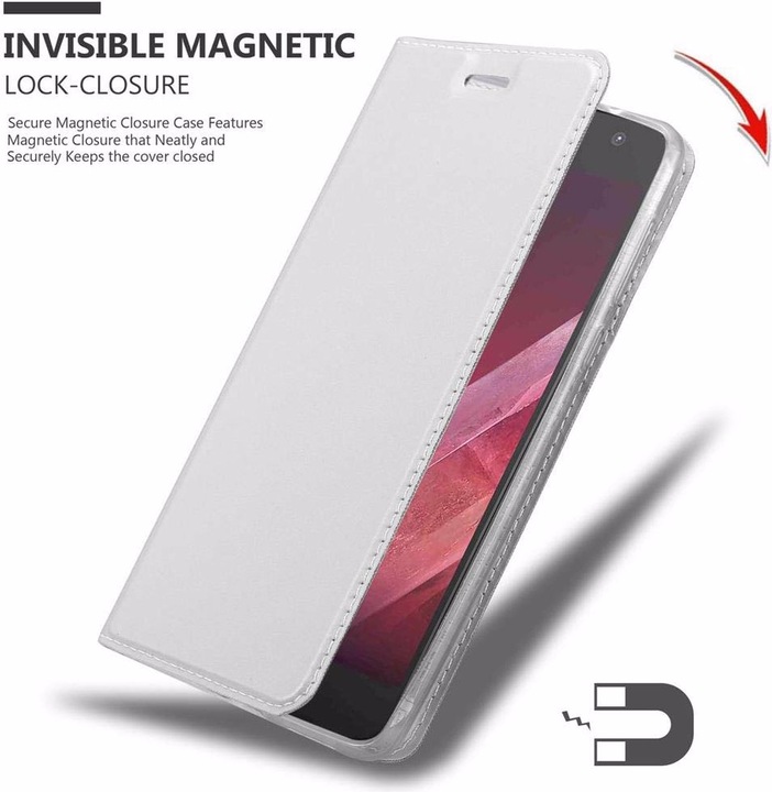 Actual product image Cadorabo Book Classy Style Cover (Motorola Moto Z2)