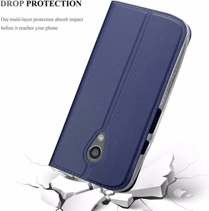 Actual product image Cadorabo Book Classy Style Cover (Motorola Moto G2 (2nd Gen))