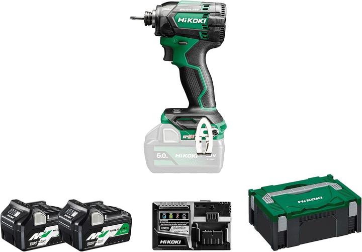 Hitachi HIKOKI ZAKRĘTARKA UDAROWA 18V 2xBSL36A18 MULTIVOLT 210Nm HITSYSTEM WH18DC WRZ