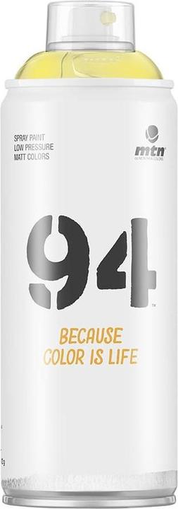 Montana PAINT AEROZ 94 R-1021 LIGHT YELLOW 400ML (Light Yellow, 400 ml)