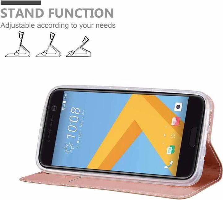 Actual product image Cadorabo Book Classy Style Cover (HTC One M10)