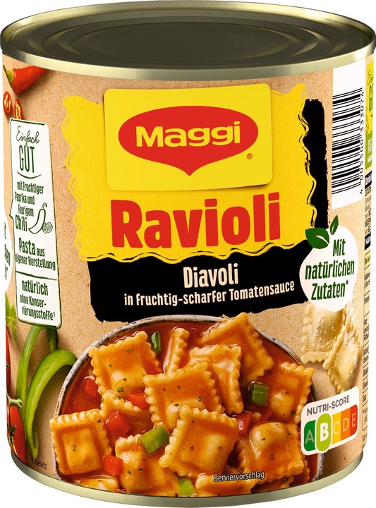 Immagine prodotto Maggi Ravioli Diavoli pasto pronto 800,0 g (800 g)