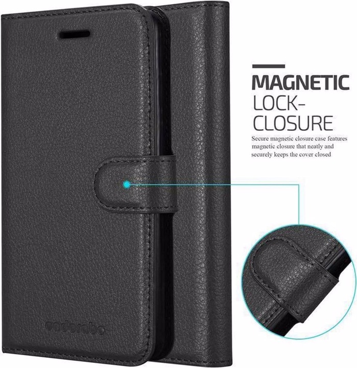Actual product image Cadorabo Book with stand function cover (Huawei Y6 Prime (2018))